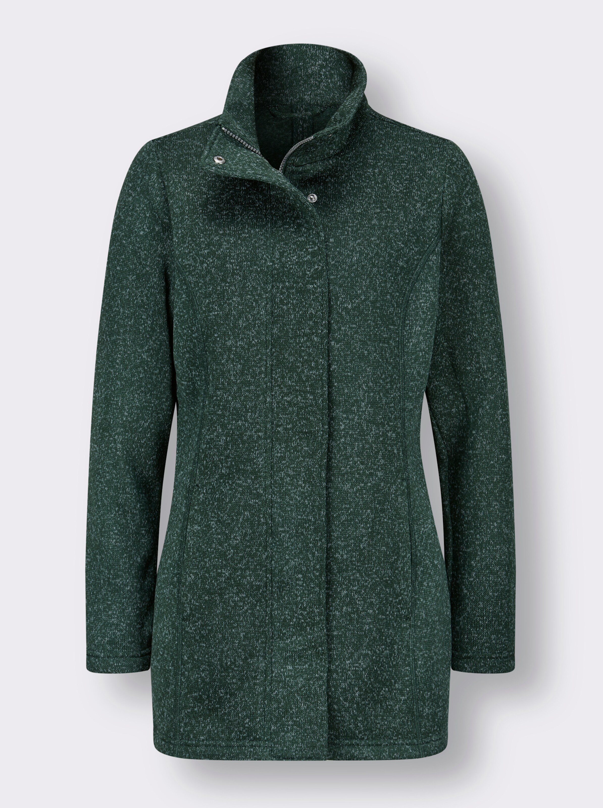 Strickfleecejacke