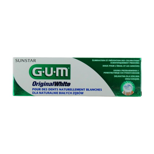 Gum Original White Dentifrice Blancheur