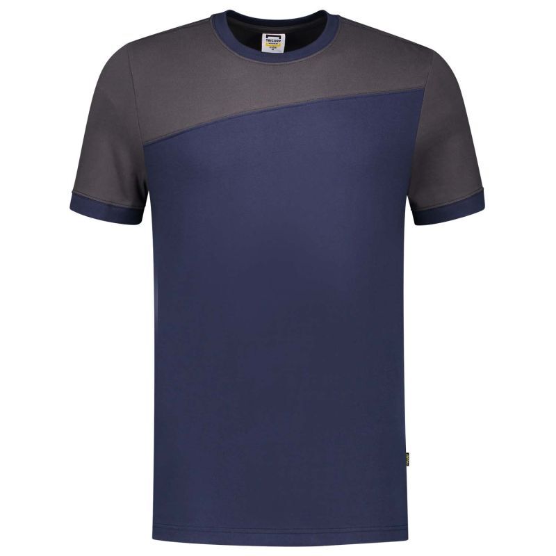 Tricorp Bicolor 102006 - T-shirt - Blauw/Donkergrijs - 3XL