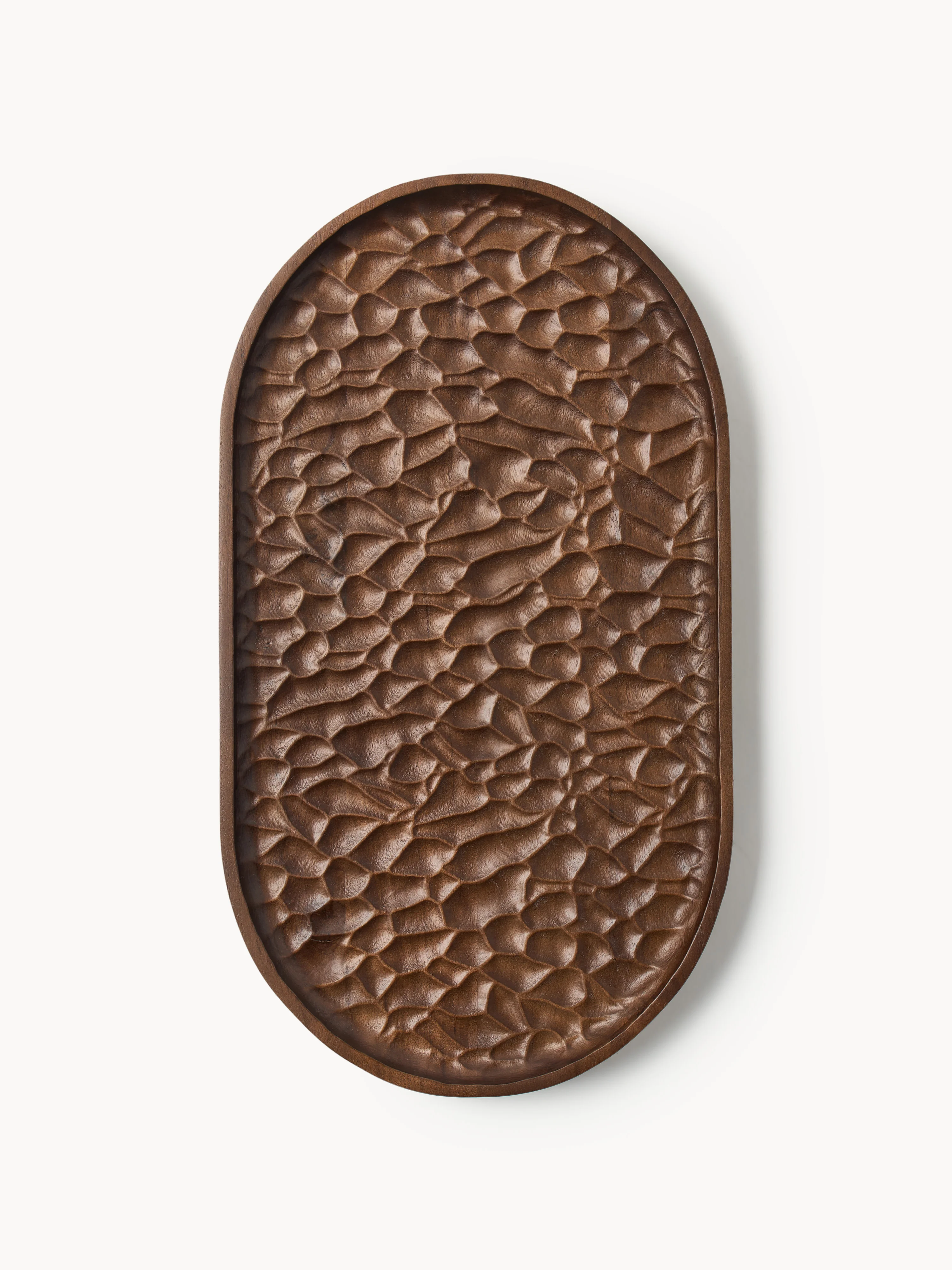 Decoratief dienblad Camila van acaciahout, B 45 cm