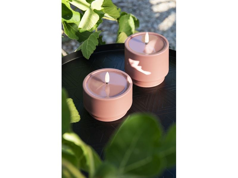 STT Ambiente Candle Set Mauve LED-Kerzen Set