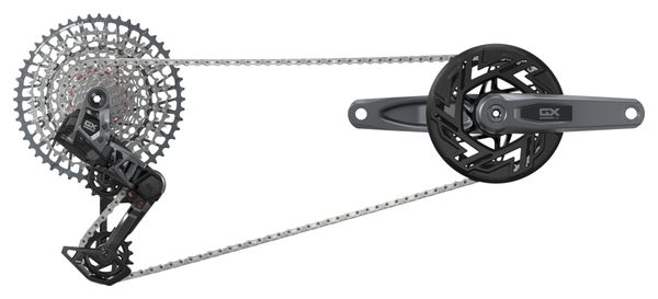Groupe Sram GX T-Type Eagle AXS Brose ISIS 36 Dents 12V Noir (Sans Boitier)