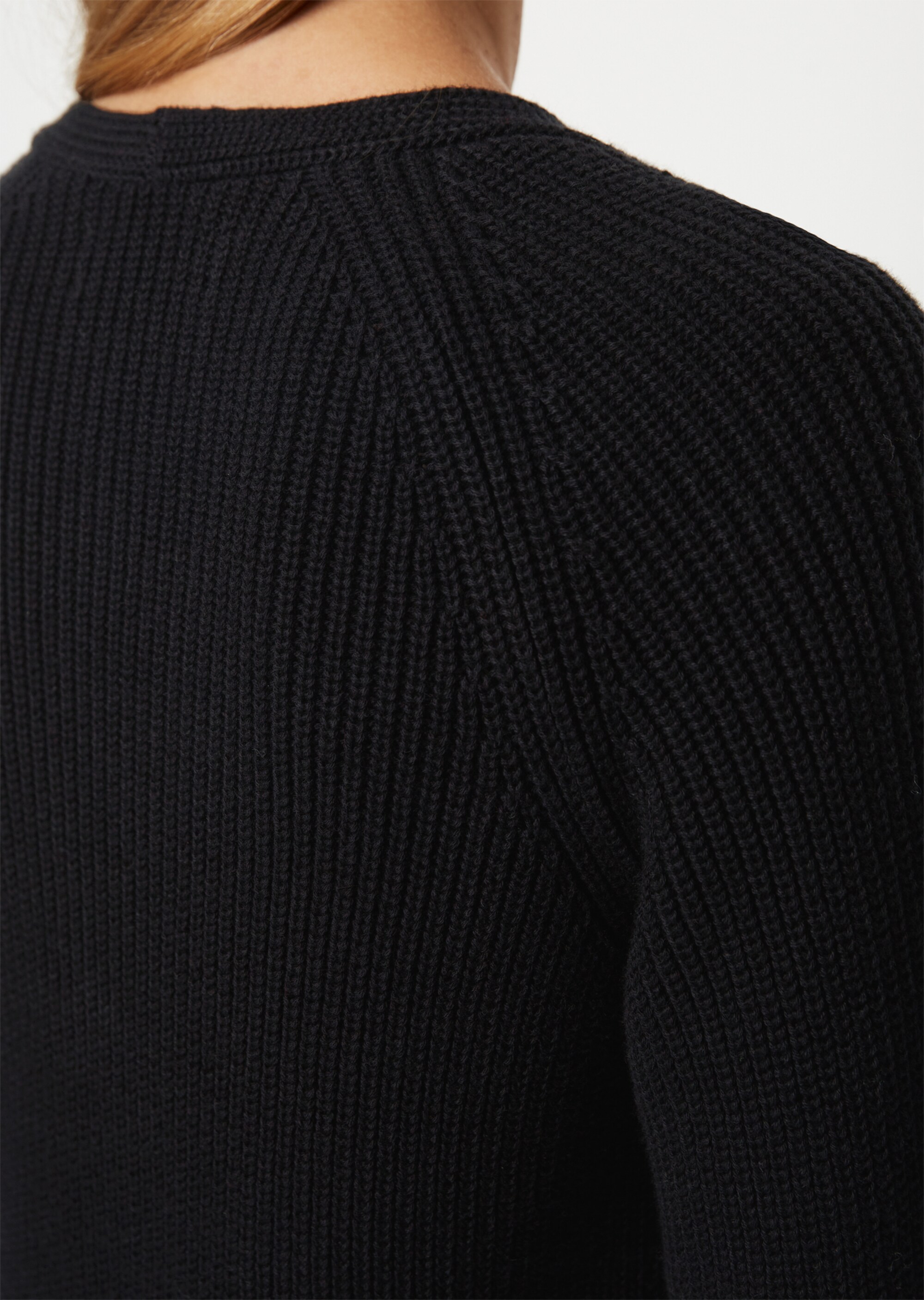 V-Neck-Strickpullover regularaus softem Baumwoll-Garn