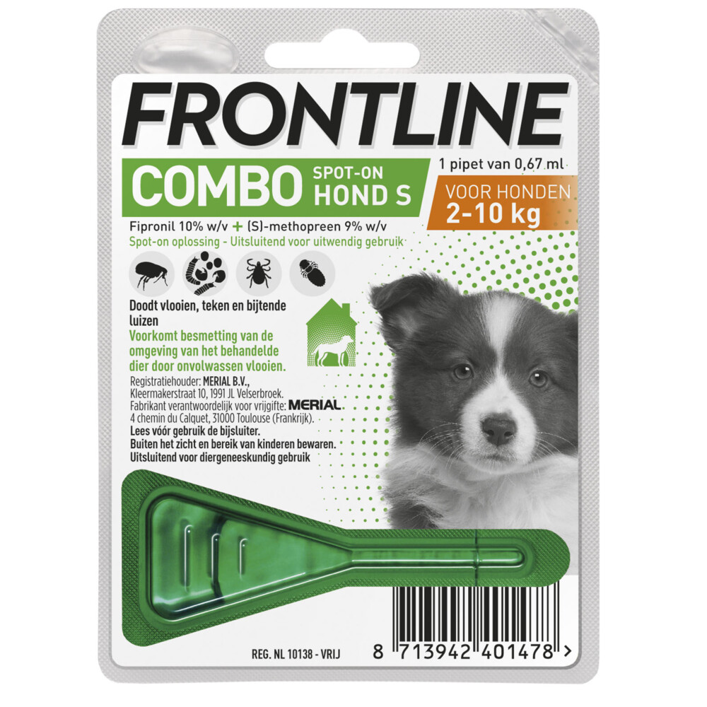 Frontline Combo Puppy Vlooienmiddel