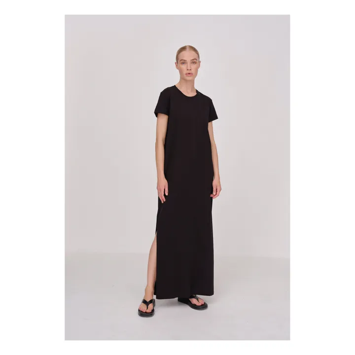 HERSKIND Robe Rachael Coton Bio | Noir