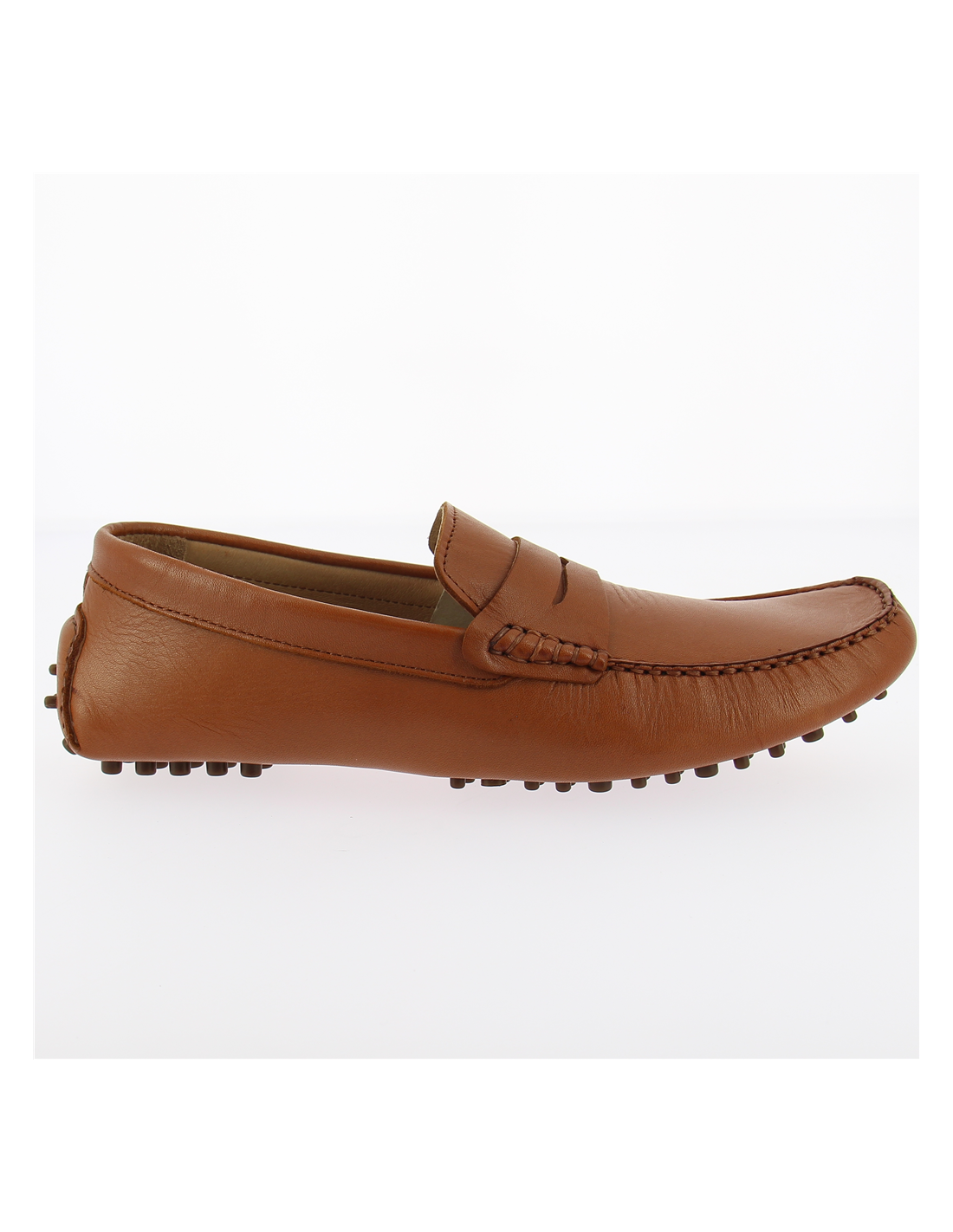 hylton mocassin homme 82985-01 cuir marron