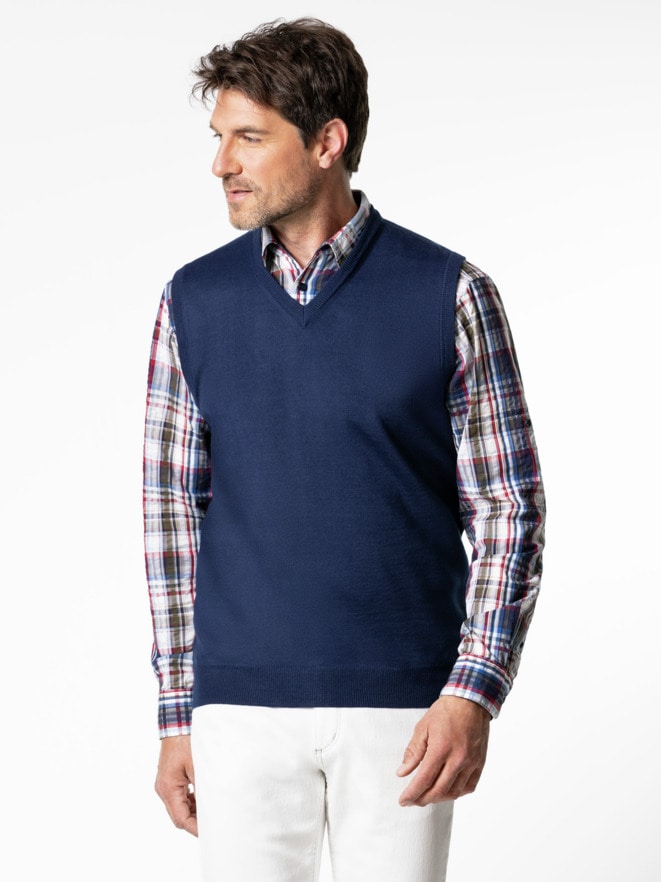 Merino-Mix V-Pullunder