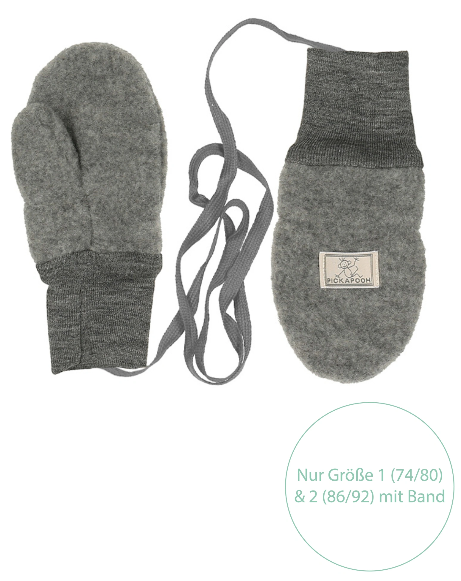 Fäustel WOLLFLEECE in grey melange