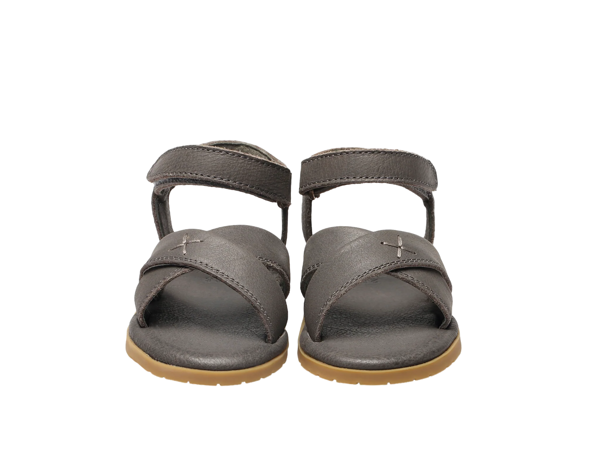Qotis Sandals | Grey Leather