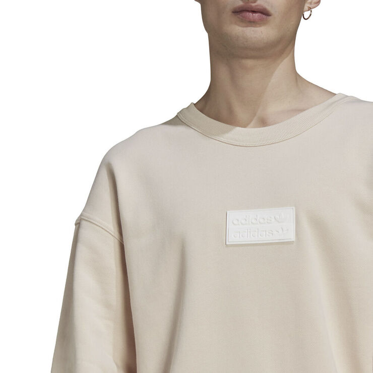 adidas R.Y.V. Silicone Double Linear Badge Crew sweatshirt Brun