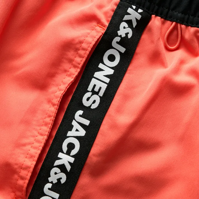 Jack & Jones Fiji Black Tape Zwemshort Heren