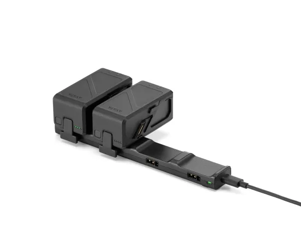 DJI Avata Fly More Kit - Batterioplader   batteri 2 x - Li-Ion - 2420 mAh - 35.71 Wh - 7C - 4 x batterier lader op - 4 output-stikforbindelser