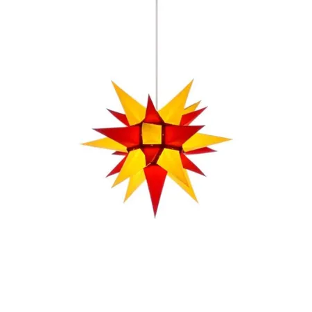 Herrnhuter Innenstern i4 gelb/rot, 40cm, ohne Kabel