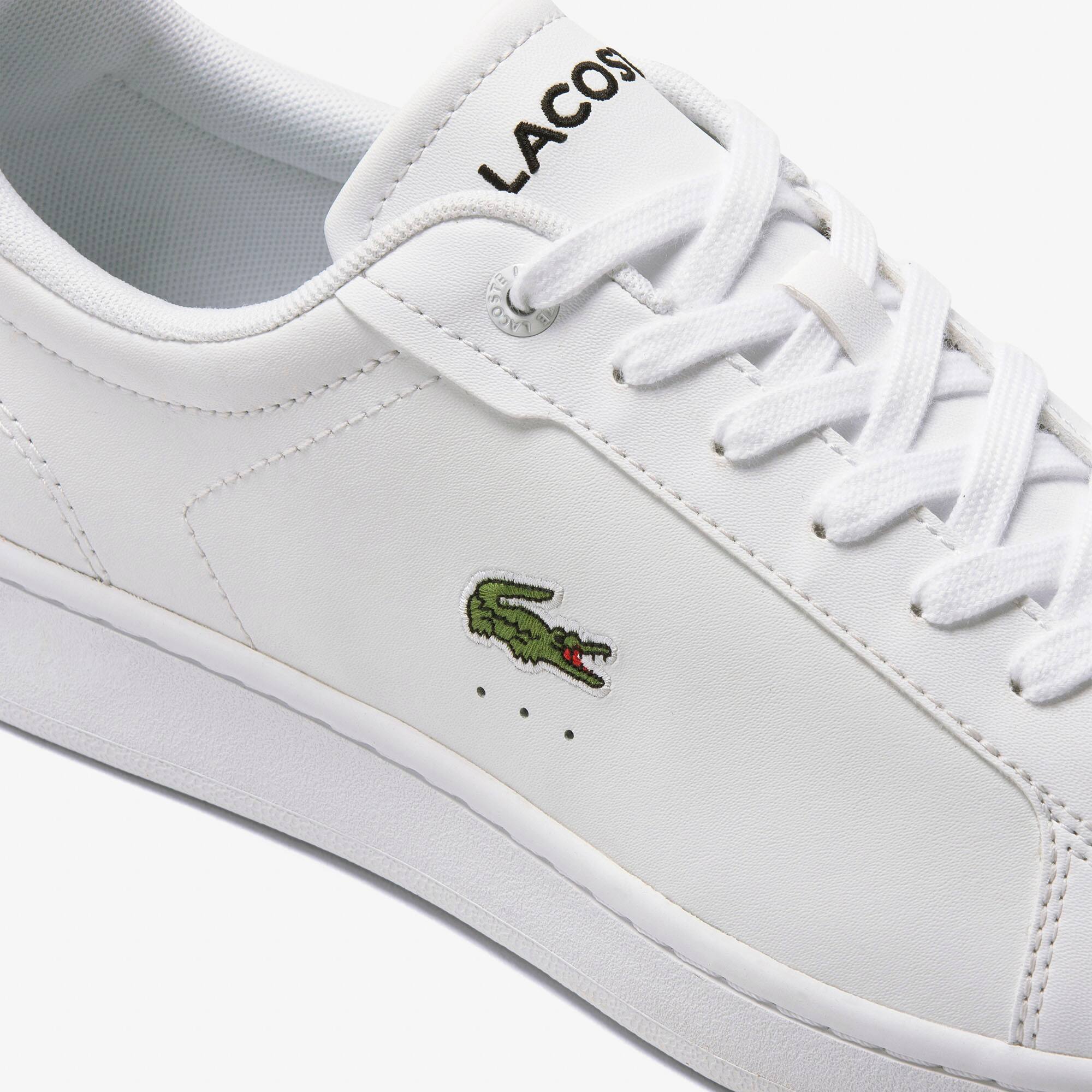 Sneakers Carnaby Pro homme Lacoste en cuir avec détail au talon Sneakers - Blanc - Lacoste - Homme