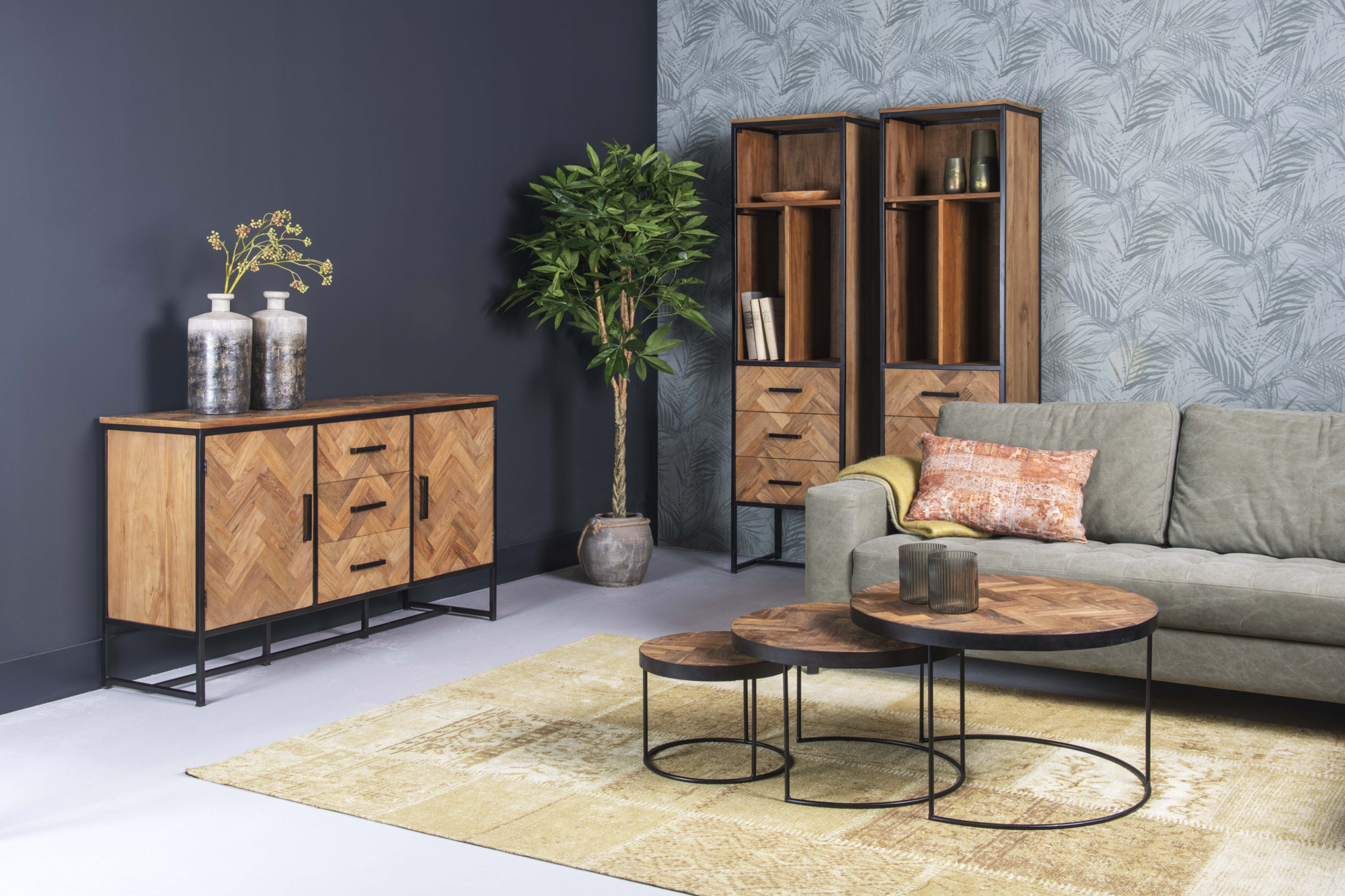 Dressoir Ace Dressoir kast Ace 145 3laden en 2 deuren