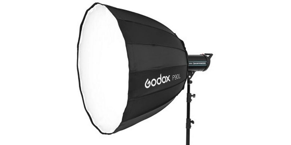 Godox P90L Parabol-Softbox 90 cm Parabolische Softbox 90 cm mit Bowens-Anschluss