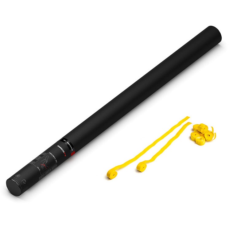 Magic FX HS04YL Handheld Streamer Cannon 80 cm geel