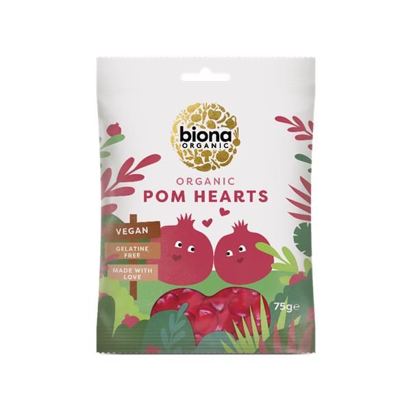 Gomas Romã Bio S.G Em Forma De Corações