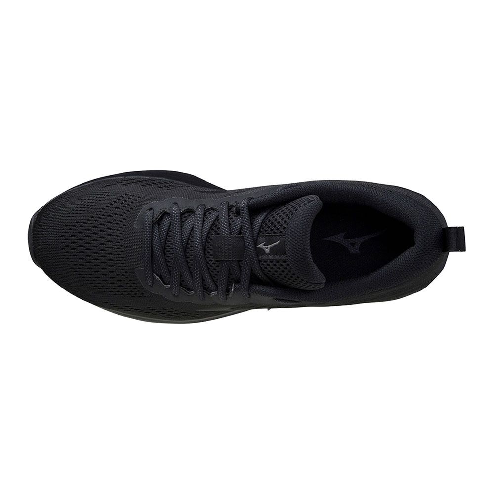 Mizuno WAVE REVOLT 2 - Chaussures running Homme black/black/dshadow