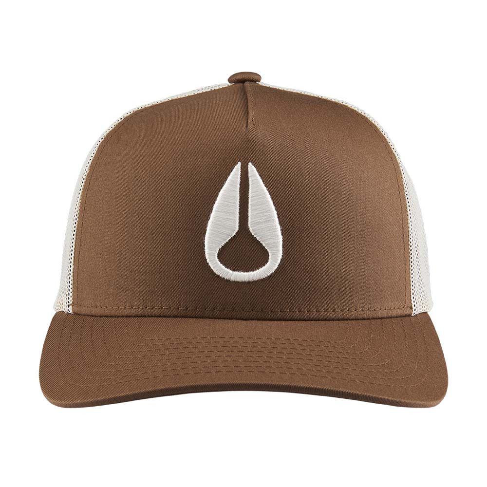 Nixon CAMIONNEUR ICONED - Casquette brown/off white
