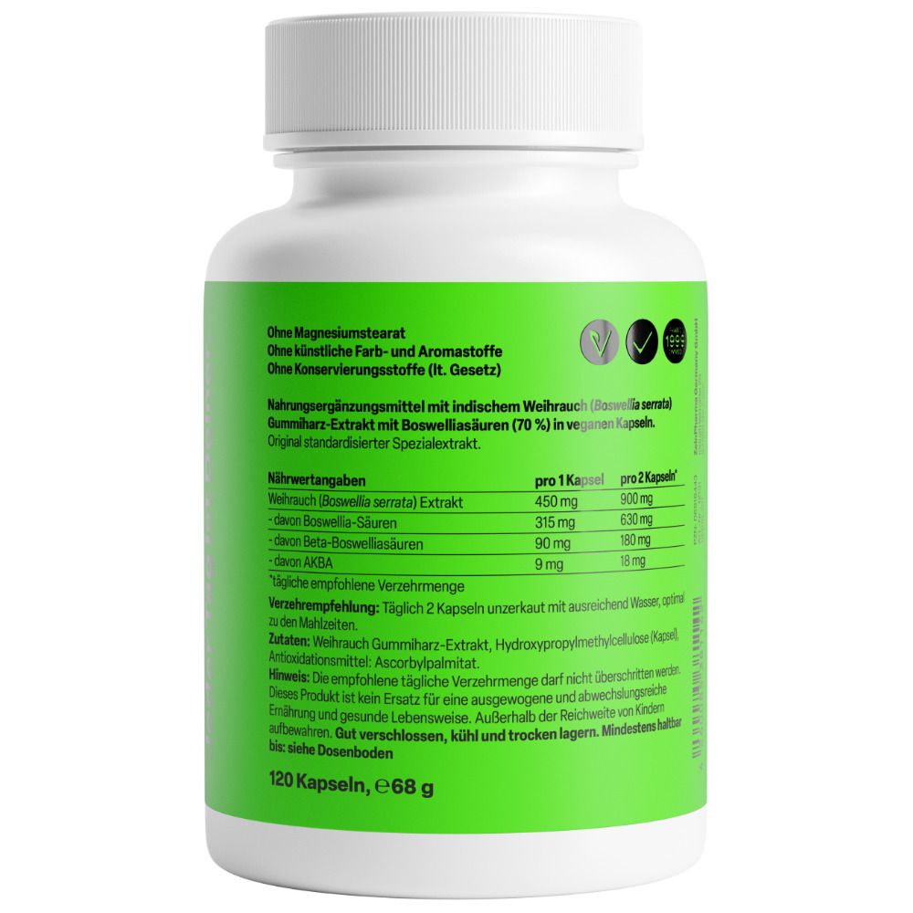 ZeinPharma® Weihrauch Kapseln 450 mg