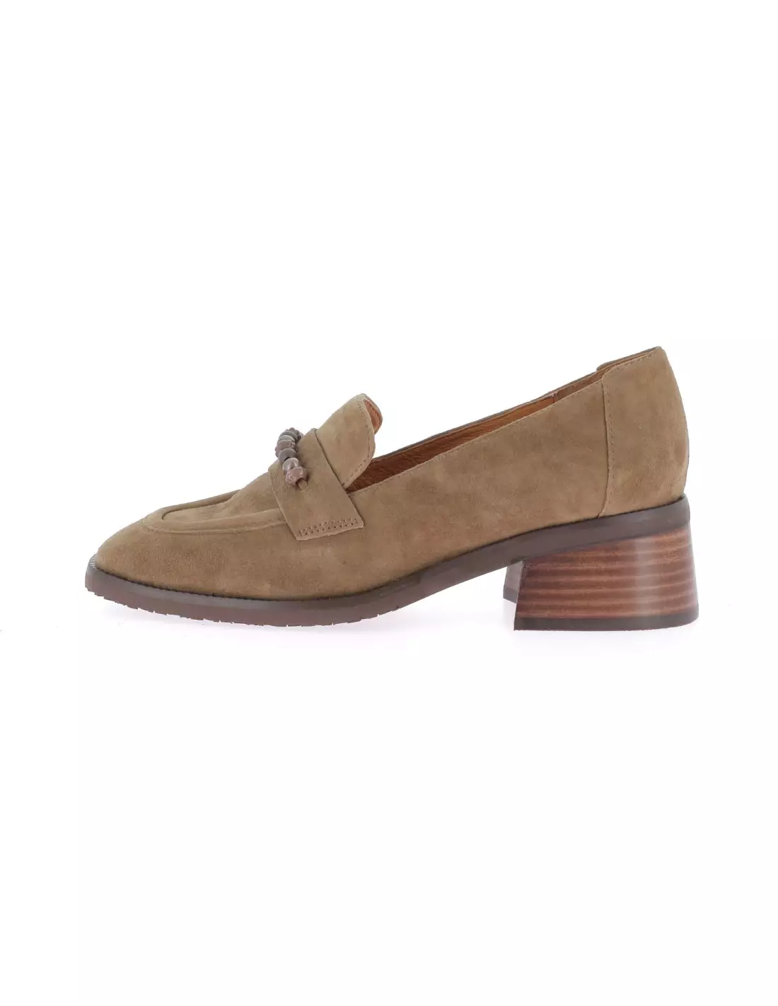 MAM ZELLE DEREK - Mocassins & bateaux VELOURARGILE