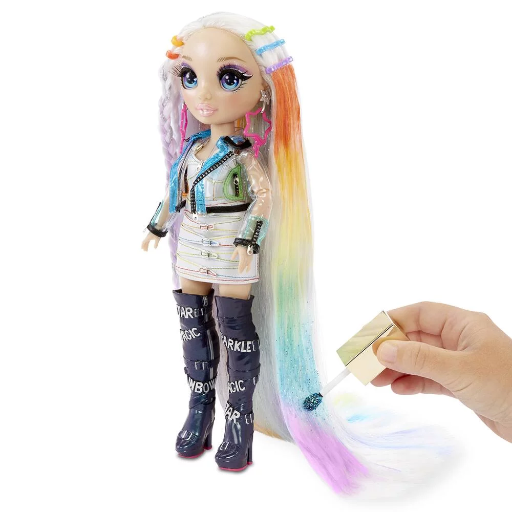 RAINBOW HIGH - POUPEE - HAIR STUDIO SALON DE BEAUTE