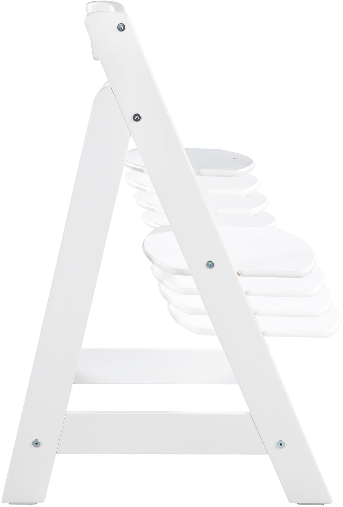 roba® Hochstuhl »Treppenhochstuhl Sit Up Click 'N' Flex, weiss« () aus Holz