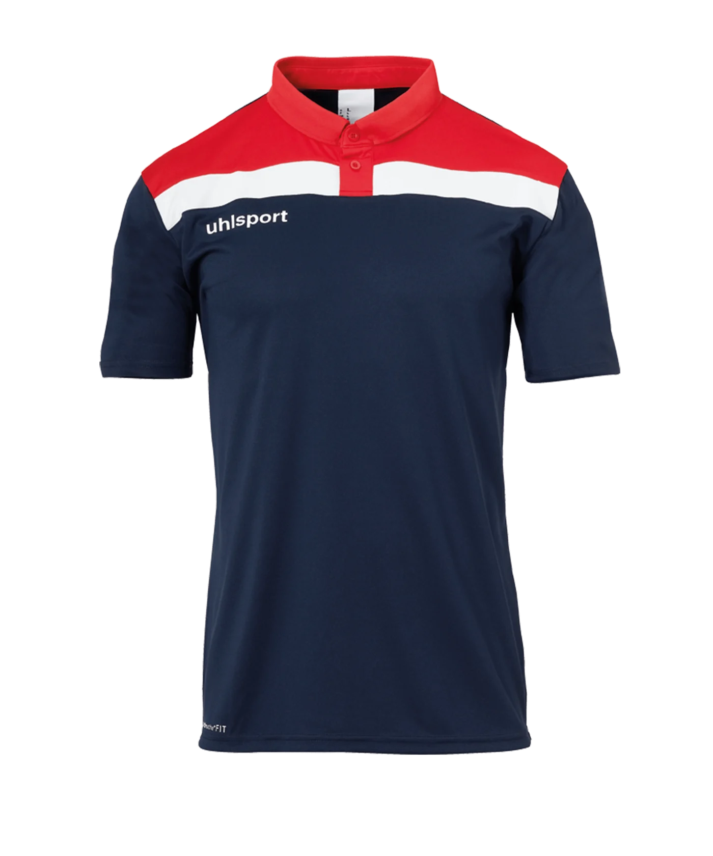 uhlsport Offense 23 Poloshirt Blau Rot F10