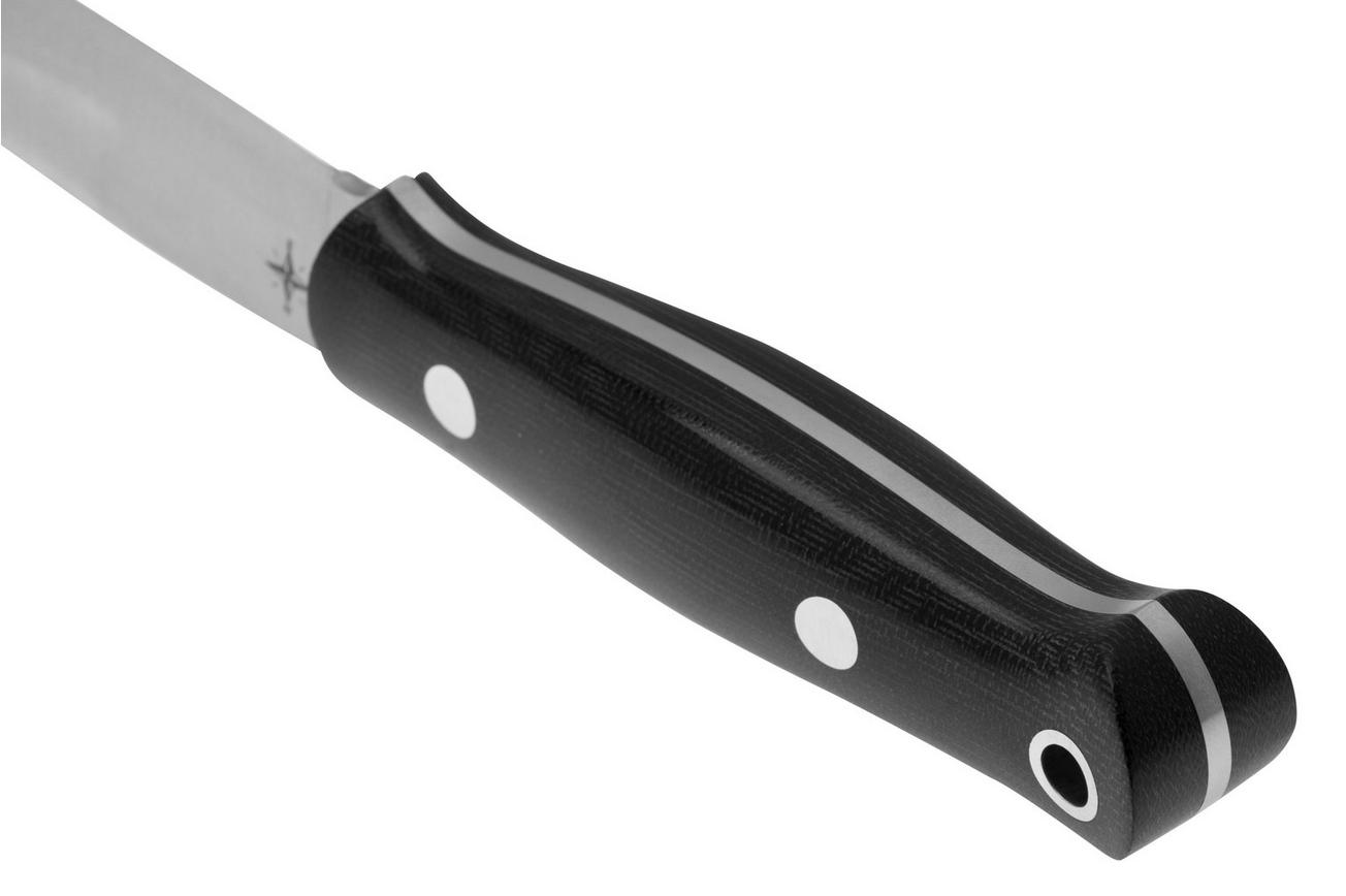 Bark River Bushcrafter 1 LT, CPM 3V Black Canvas Micarta, bushcraftmes