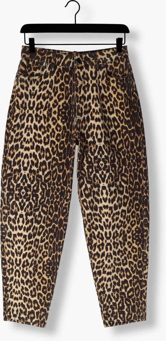 zwarte co'couture wide jeans leocc pleat pant