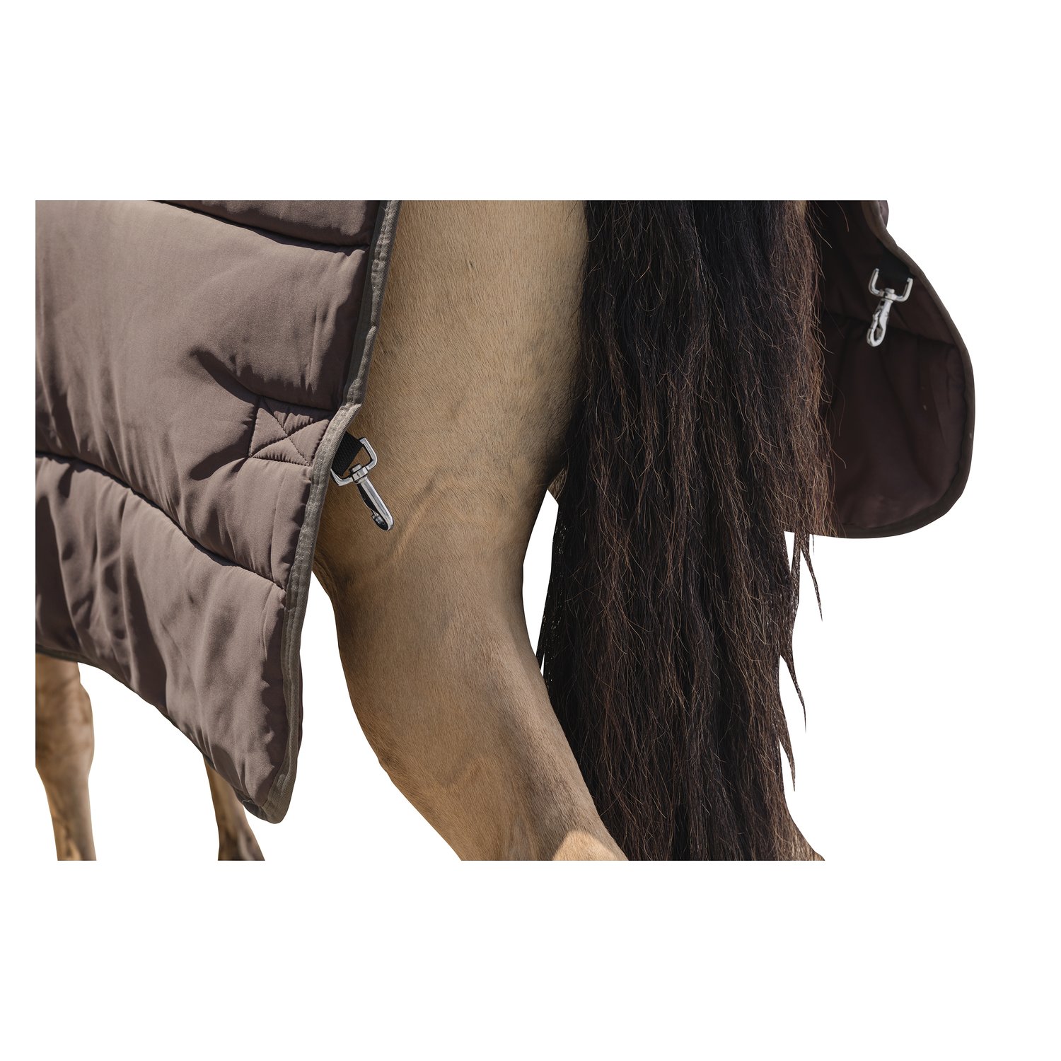 Horse-friends Unterdecke 200 g  - dunkelgrau