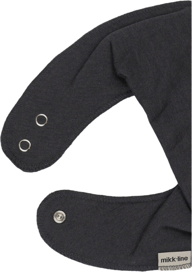 Mikk-Line Cotton Bibs - Triangle Antrazite