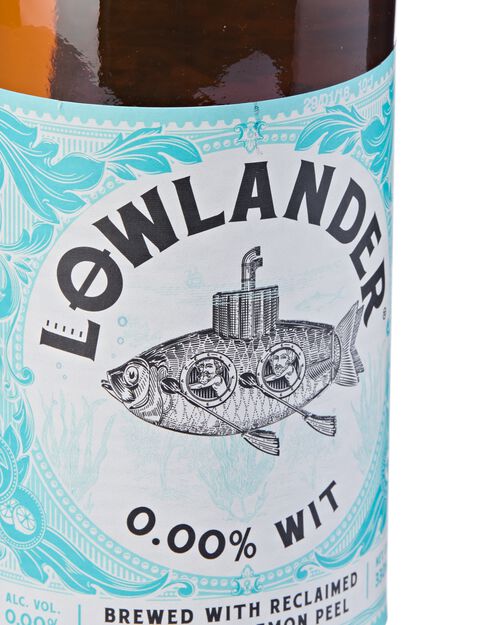 bière blanche Lowlander sans alcool 33cl