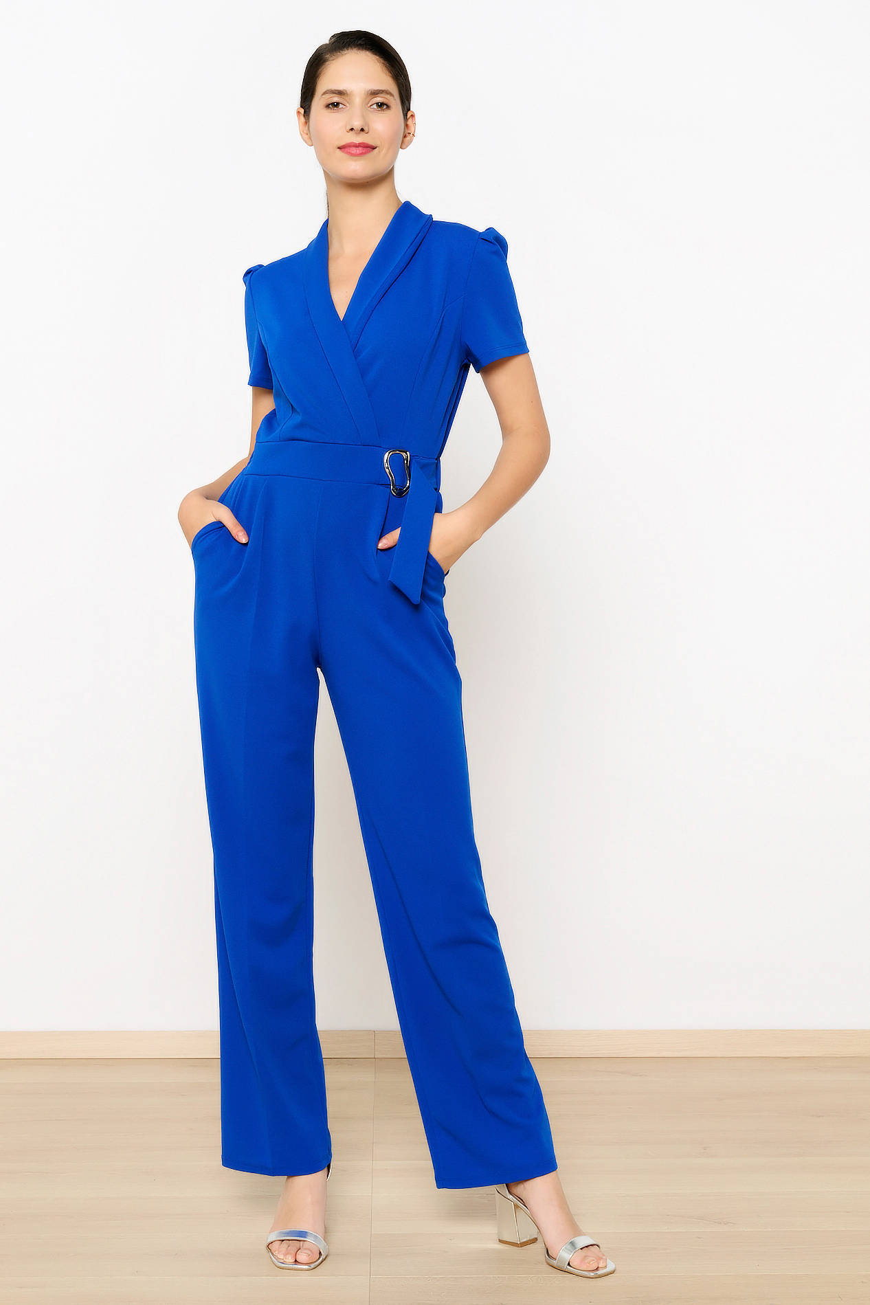 LOLALIZA jumpsuit blauw