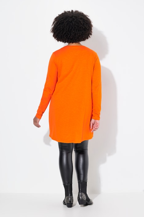 Longshirt, bequeme Passform, Rundhals, Langarm
