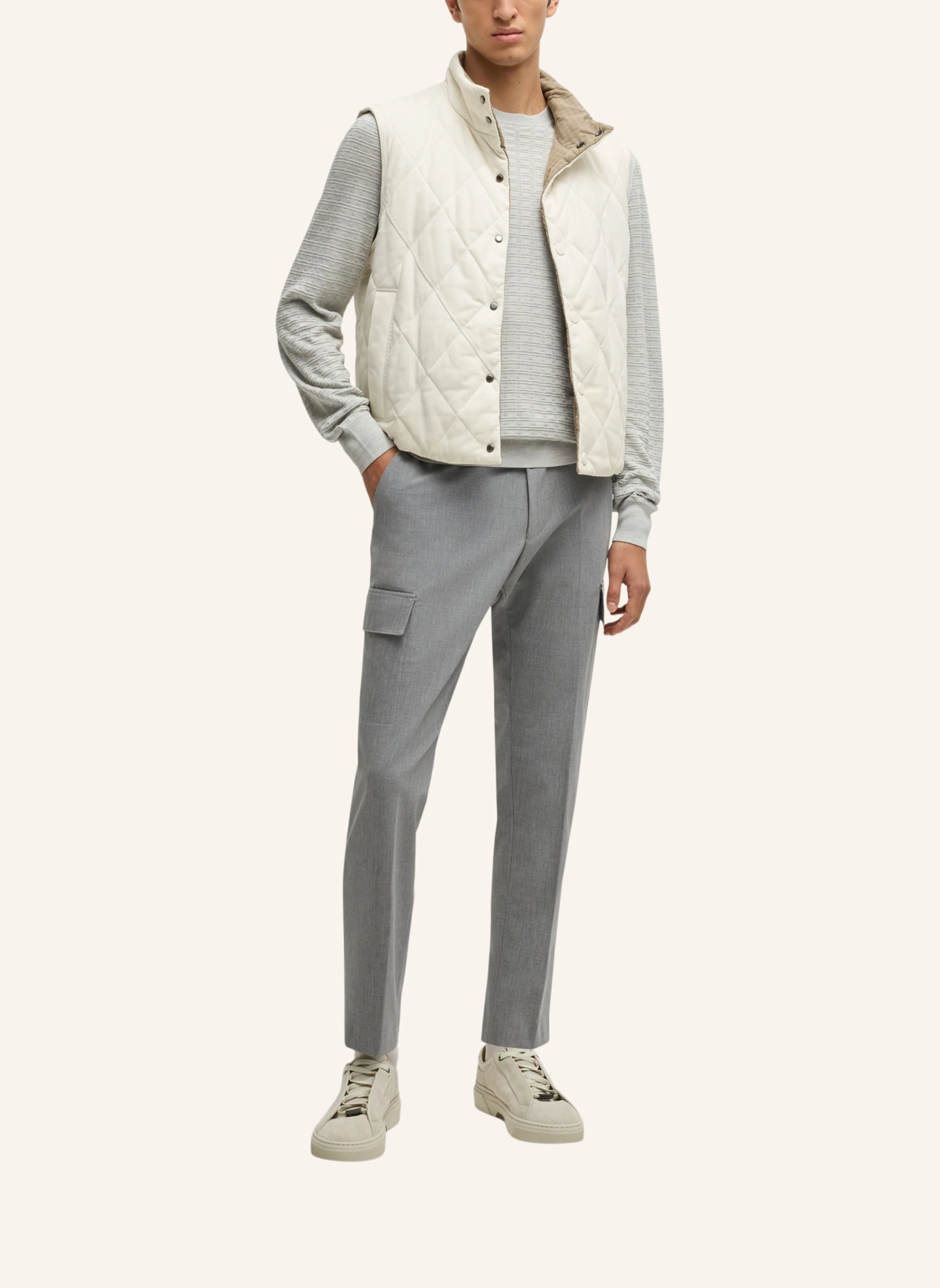 BOSS Pullover L-BANIEL Regular Fit