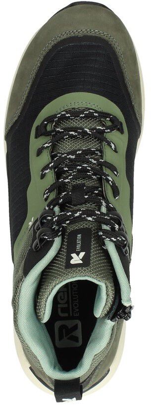 Rieker Veterschoenen Hoog groen