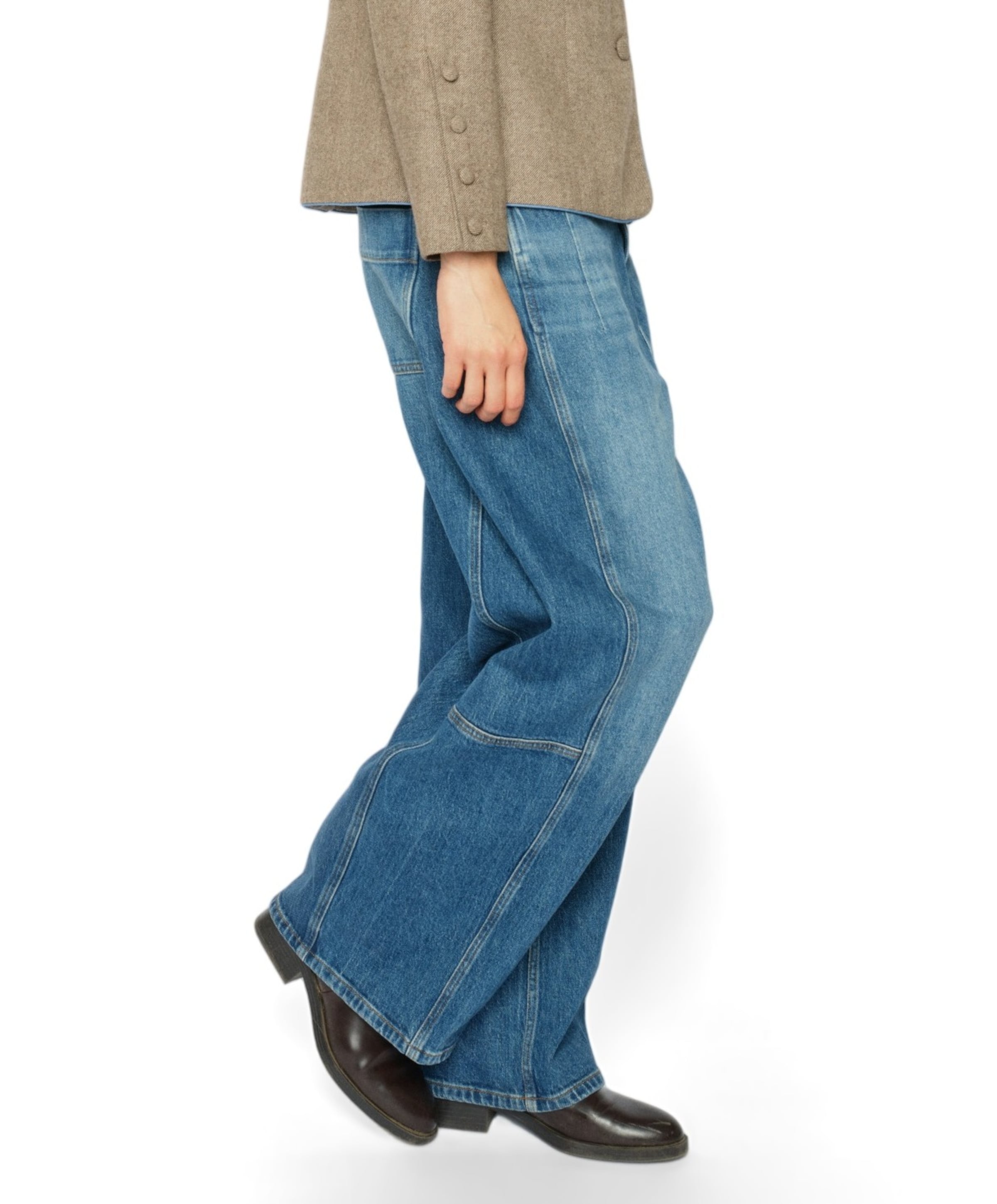 Mos Mosh MMDarta Foster dames jeans blauw