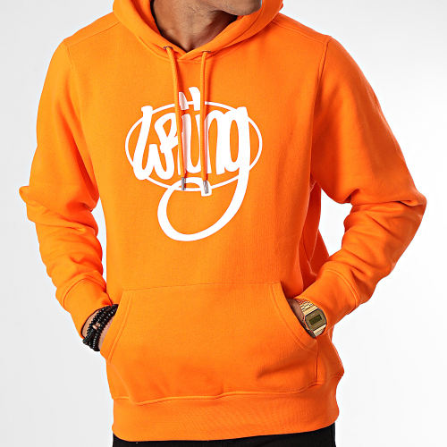 Sweat Capuche Essential 2 Orange