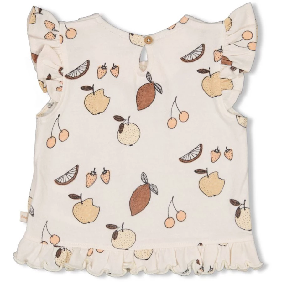 Feetje T-Shirt Cutie Fruity Offwhite