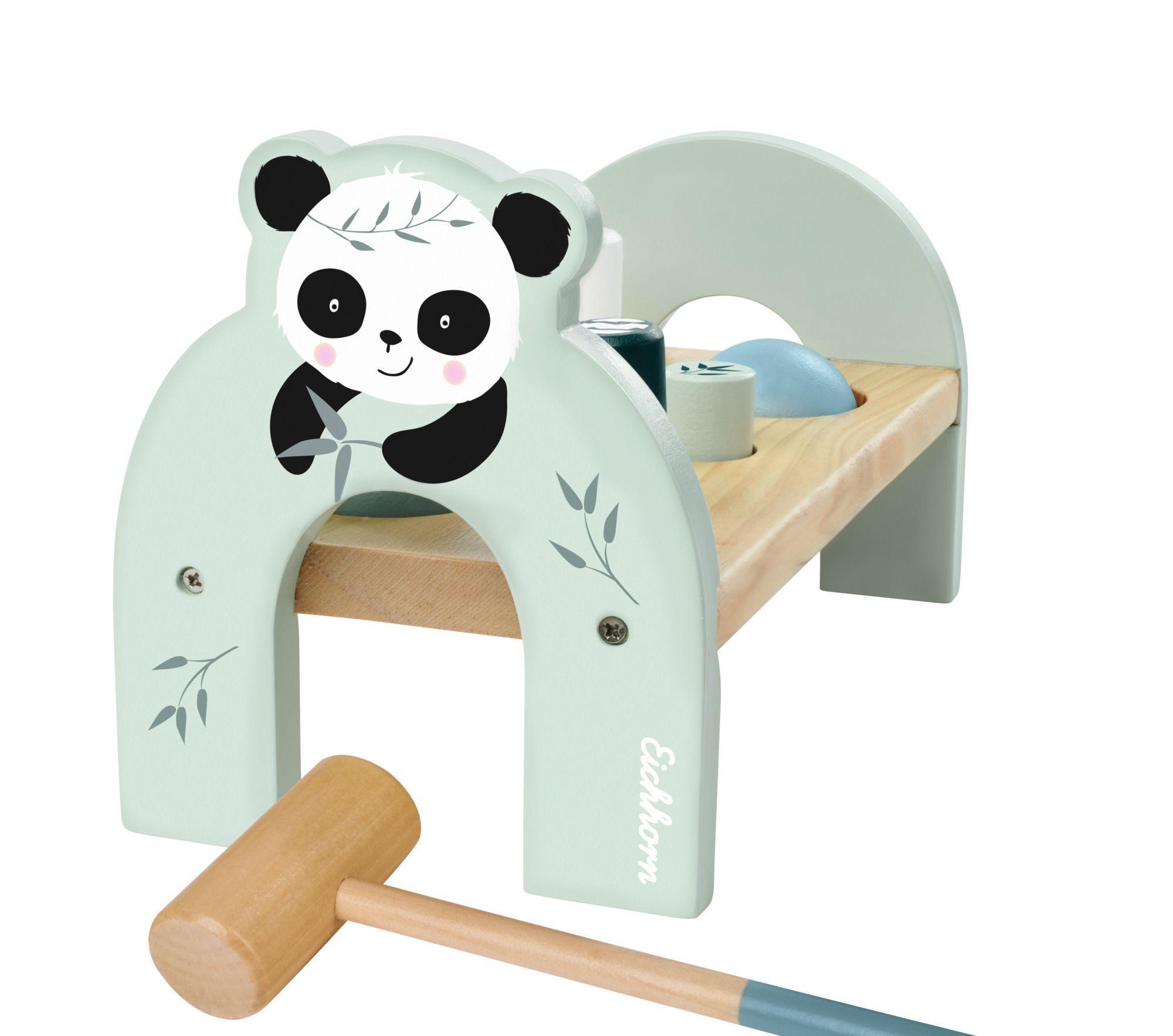 Klopfbank PANDA 8-teilig in aus Holz