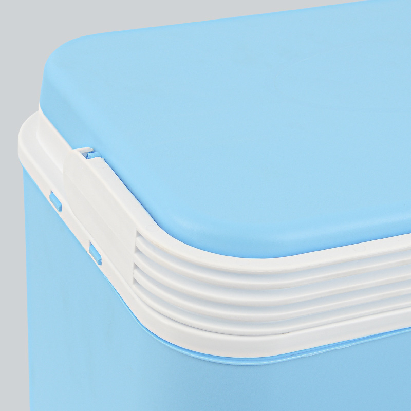 Glacière bleue et blanche 24L