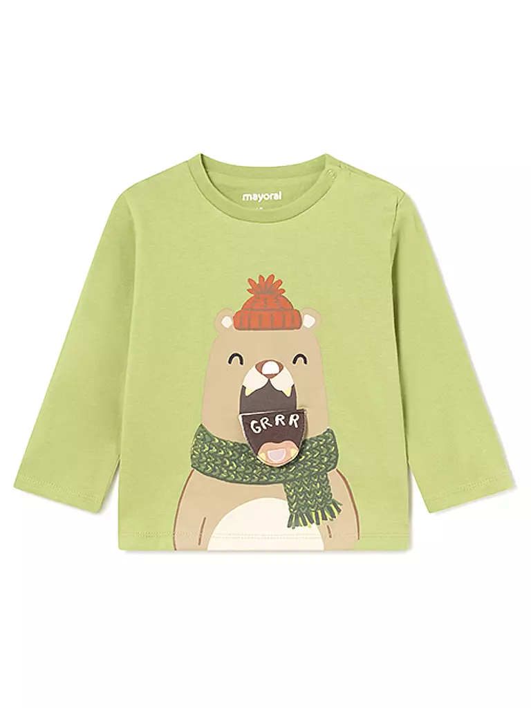 MAYORAL Baby Langarmshirt  grün