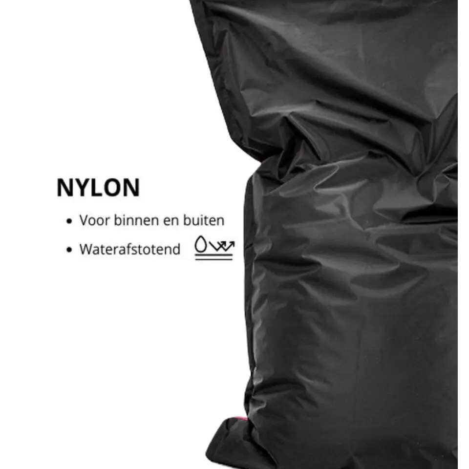 Bobbel Home - Zitzak Bella - Ruime zitzakken - Kussen - Nylon - 100x150 cm -