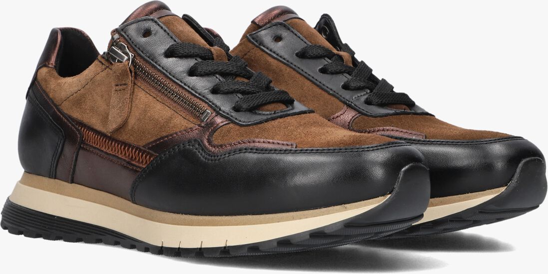 zwarte gabor lage sneakers 378
