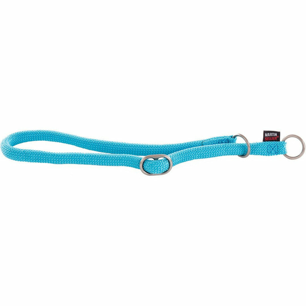 Collier semi-étrangleur pour l'éducation des chiens en nylon rond