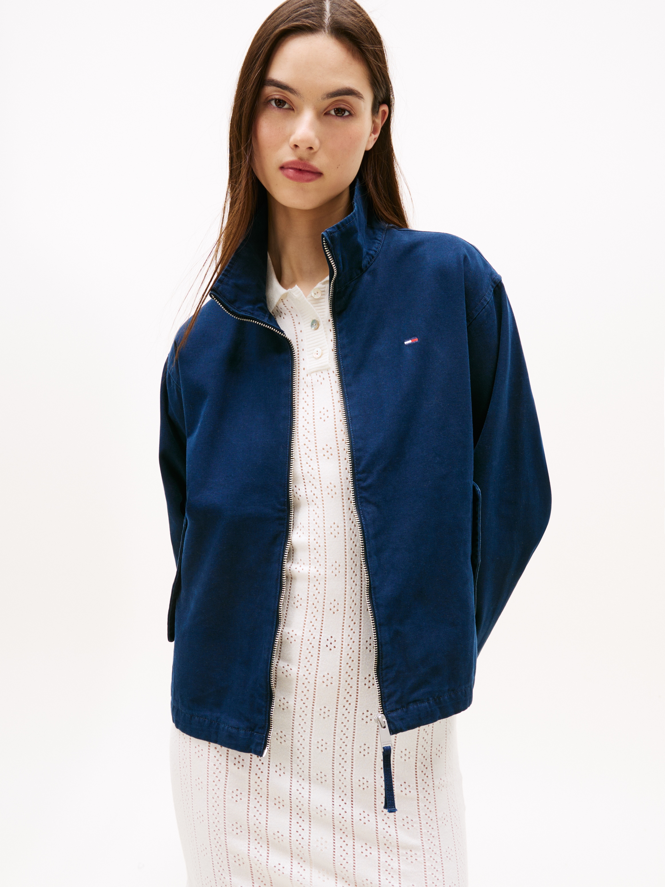 Tommy Jeans Blouson »TJW REG ZIP COTTON JACKET EXT«