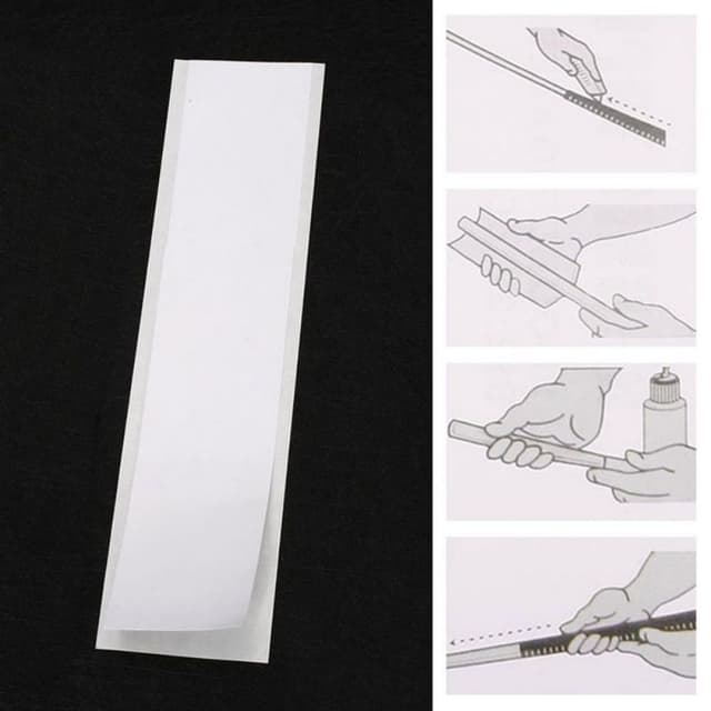 Dobbeltsidet griptape til golfgreb 13 stk Hvid