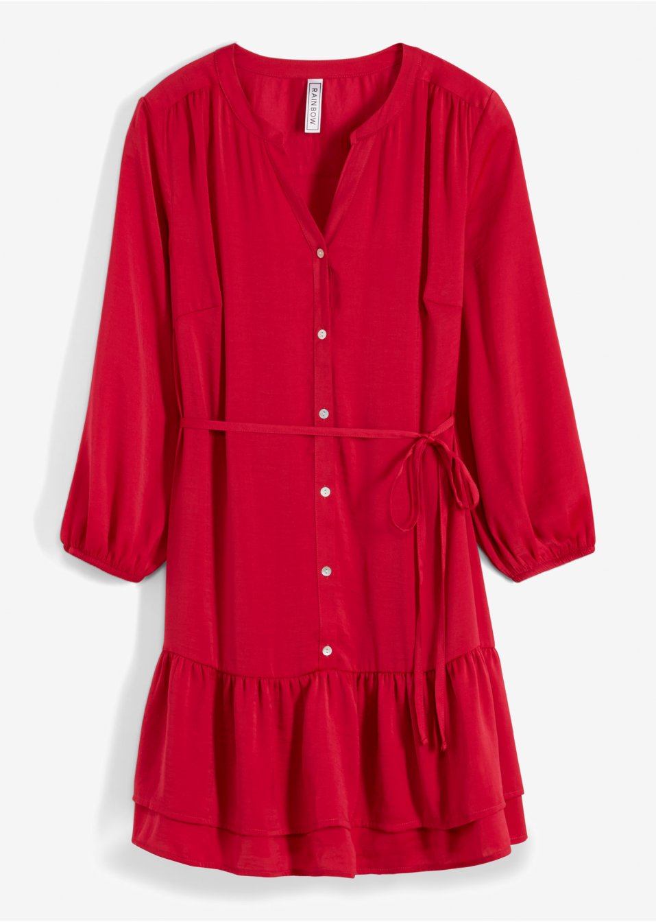 Robe-chemise en satin